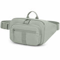G¨¹rteltasche 32 x 10 x 18 cm aus Polyester in Hellgrau mit mehreren F?chern