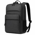 Rucksack 30 ¡Á 15 ¡Á 45 cm Schwarz Textil mit Rei?verschlussf?chern f¨¹r Alltag und Arbeit